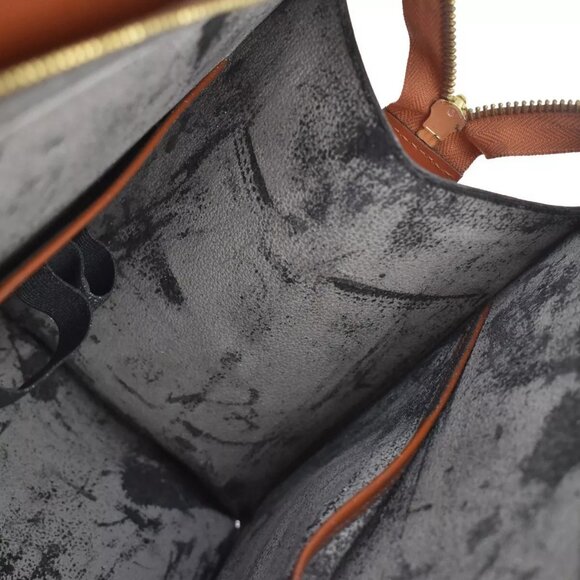 LOUIS VUITTON LV Logo Riviera Hand Bag Epi Leather Brown France M48183 67YG741 - Picture 4 of 16